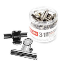 Затискач металевий для нігтів, для створення арки – 31 мм. (24 шт. в упаковці)