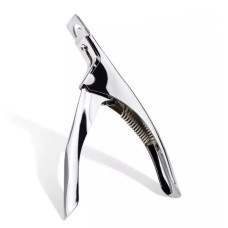 Металевий типсоріз / кусачки для штучних нігтів, гелевих типс Срібло 