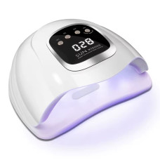 Професійна UV/LED лампа для нігтів SUN X15 Max 280 Вт — з LCD-дисплеєм, таймером на 10/30/60/99 сек., сенсором руху та двома довжинами хвиль для полімеризації всіх видів гелів 1 шт. 440 грн. (уцінка, м'ята коробка)	440 гр.